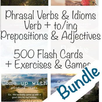 Preview of Flash Cards Ultimate Bundle