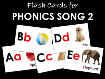 Preview of Flash Cards for Phonics Song 2