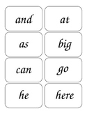 Flash Cards of Sight Words