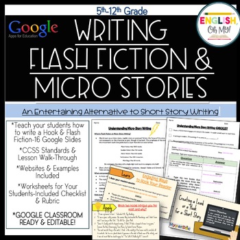 Preview of Flash Fiction Writing, Micro Fiction, Short Story Writing