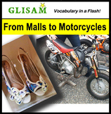 VOCABULARY IN A FLASH short story: From Malls to Motorcycles (Lexile 1010)