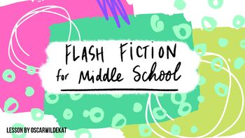 Preview of Flash Fiction for Middle Schoolers