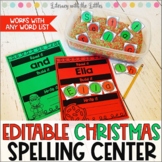 Christmas Cookies Editable Spelling Center