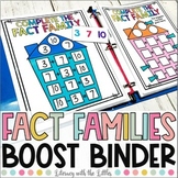 Fact Families Math Binder Activity | Addition & Subtractio