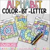 Alphabet Color By Code | No-Prep Lowercase Letter Recognit