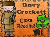 Folk Tales - Davy Crockett Close Reading and Activities