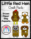 Little Red Hen Fairy Tale Craft Activity: Paper Bag Puppet