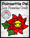 Los Posadas Poinsettia Craft for Kindergarten and Holidays