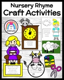 Nursery Rhyme Craft & Activity Bundle: Hickory, Miss Muffe
