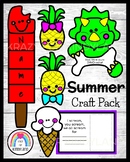 Summer Craft Activities: Popsicle, Pineapples, Dinosaur, I
