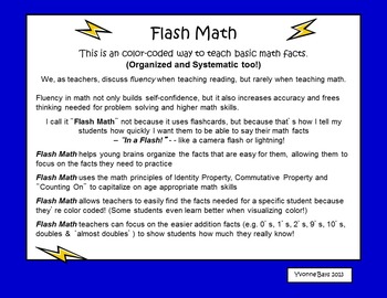 Preview of Basic Facts: Flash Math