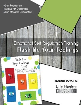 Preview of Flash Me Your Feelings - Self Regulation of Emotions