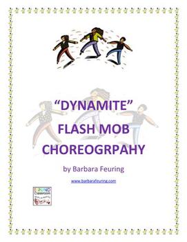 Preview of Flash Mob ( Flashmob ) Choreography - Dynamite by Taio Cruz