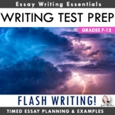 ELA Writing Test Prep - Flash Writing Essay Planning & Mod