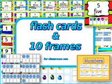 Beginning Numbers-Tracing-10 frames- bulletin board anchors