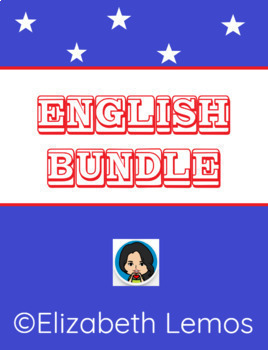 Preview of Flash cards & Activities in English BUNDLE (91 Products)