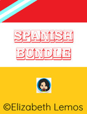 Flash cards & Activities in Spanish - BUNDLE (48 products)
