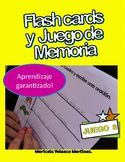 Flash cards y Juego de memoria para dibujar JUEGO 8