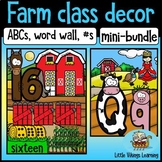 Farm class decor mini bundle