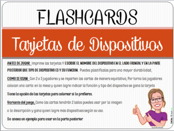 Preview of FlashCards de Dispositivos