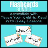 Flashcard BUNDLE Compatible With Teach Your Child to Read 