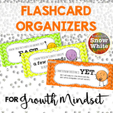 Flashcard Organizers for Growth Mindset {Freebie!}