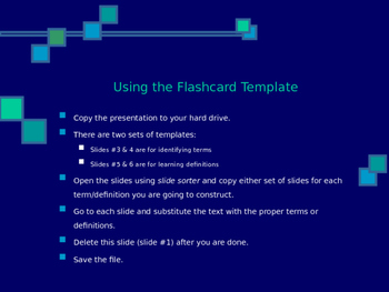 Preview of Make Your Own Flashcards With This Easy to Use Template! DISTANCE LEARNING