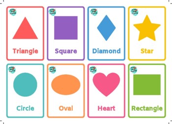 Colours and Shapes Flashcards (e-book)