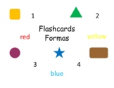 Bilingual Shape, Color, and Number Flashcards: Enhance Lea