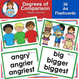 Flashcards - A4 Degrees of Comparison