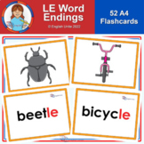 Flashcards - A4 Spelling LE Word Endings