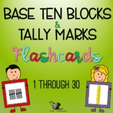 Base Ten Blocks Flashcards|Tally Marks Flashcards|Number Flashcards