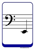 Flashcards - Bass Clef Notes