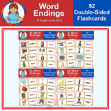 Flashcards Bundle - Spelling Word Endings