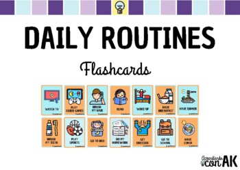 Preview of Flashcards. Daily routines.