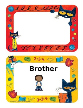 Flashcards- FAMILY by Maria Perez Picornell | Teachers Pay Teachers