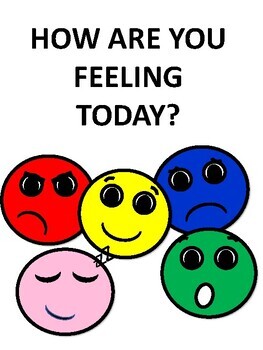 Preview of Flashcards | How are you feeling today?