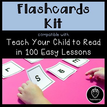 Flashcards Kit Compatible With Teach Your Child To Read In 100