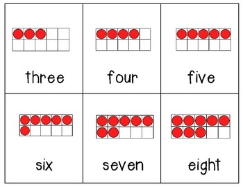 flashcards numbers 1 10 by olivia ginder teachers pay teachers