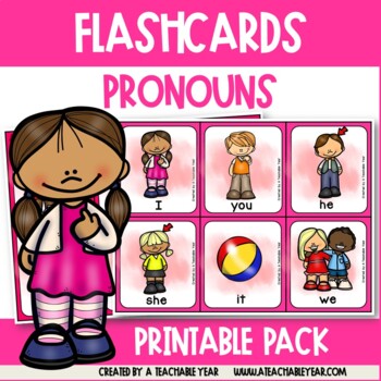 Preview of Personal Pronouns  ESL/EFL Vocabulary Flashcards | Free