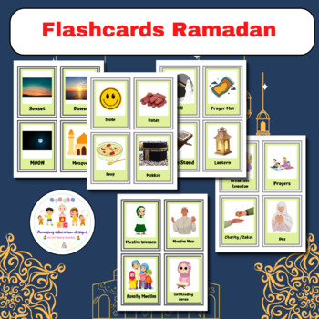 Preview of Activities Flashcards Teaching Resources  Worksheets Ramadan / Religion