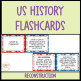 Flashcards- Reconstruction