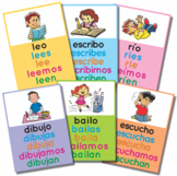 Flashcards SPANISH Present Indicative Verbs - Verbos Prese