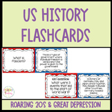 Flashcards- The Roaring 20s & The Great Depression