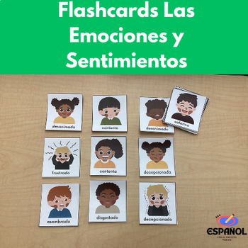 Flashcards de Sentimientos y Emociones by Español con el Maestro Fabián