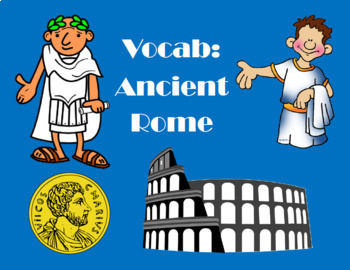 Flashcards for Ancient Rome Unit by All about History | TpT