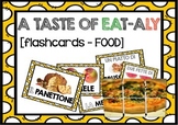 Flashcards for learners of Italian (FOOD / IL CIBO in Italian)