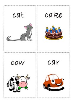 Flashcards for alphabet C by Elsa workshop | Teachers Pay Teachers