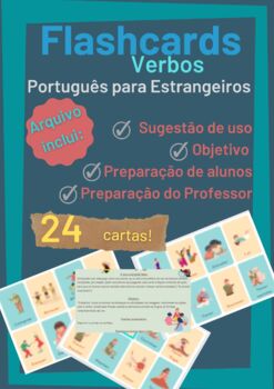 Português para estrangeiros  Verbos português, Aula de português