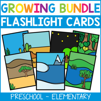 Preview of Flashlight Cards (GROWING BUNDLE)